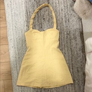 Zara Yellow Mini Dress/Skort